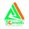 Logo da imobiliária 3aimob Digital Premium Logo da imobiliária 3aimob Digital Premium