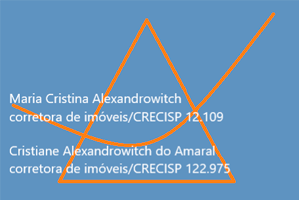 Logo da imobiliária Cristiane Alexandrowitch do Amaral Logo da imobiliária Cristiane Alexandrowitch do Amaral