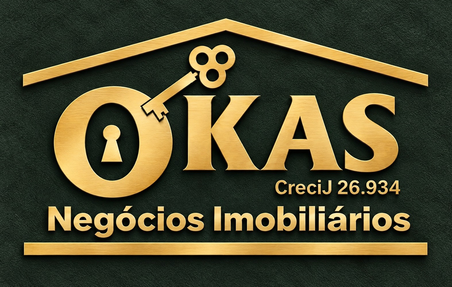 Logo da imobiliária ÓKAS NEGÓCIOS IMOBILIÁRIOS