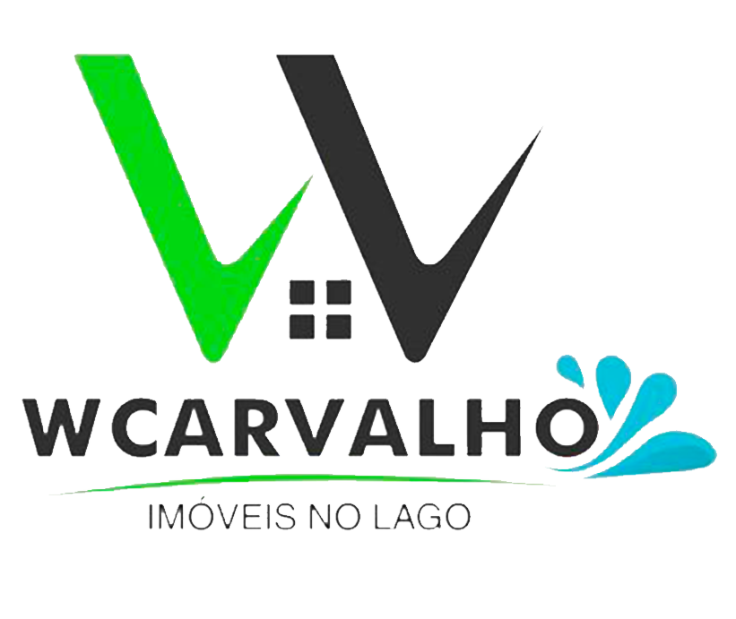 Logo da imobiliária W Carvalho Imóveis no Lago