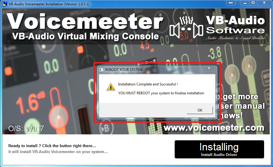 Como instalar o Voicemeeter