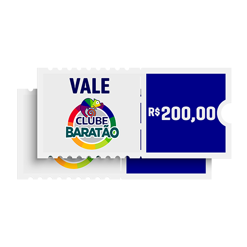 Vale Compras R$ 200,00