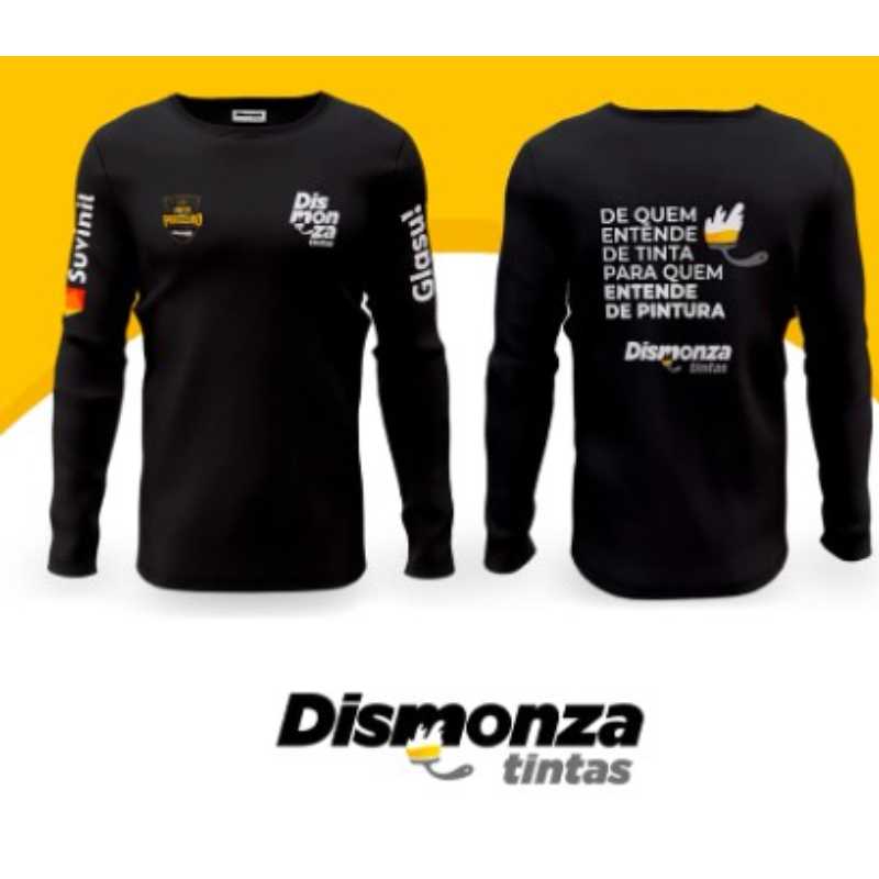 [PARÁ] CAMISA MANGA LONGA PRETA 