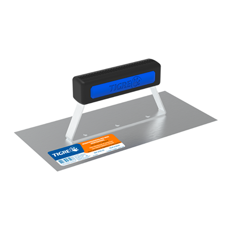 Desempenadeira de Aço Tigre - Cabo Fechado 12x25