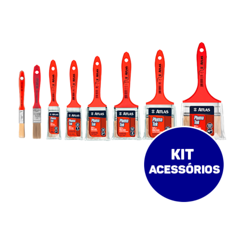 Jogo de Pinceis Multiuso Atlas REF. 315