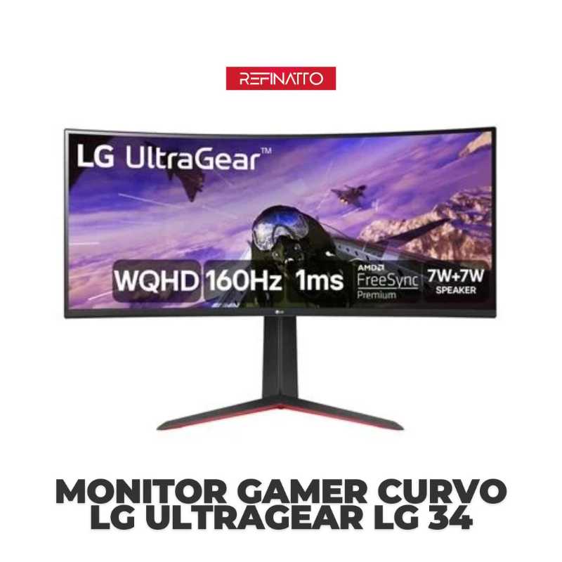 Monitor Gamer Curvo LG UltraGear LG 34