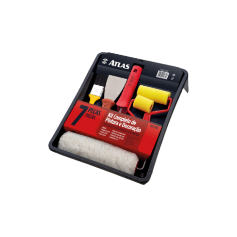 Kit Pintura Atlas 7pcs REF.1016
