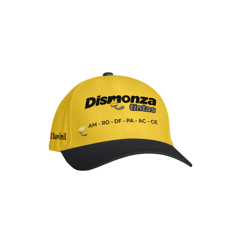  [AMAZONAS] - BONÉ DISMONZA TINTAS - COR AMARELO
