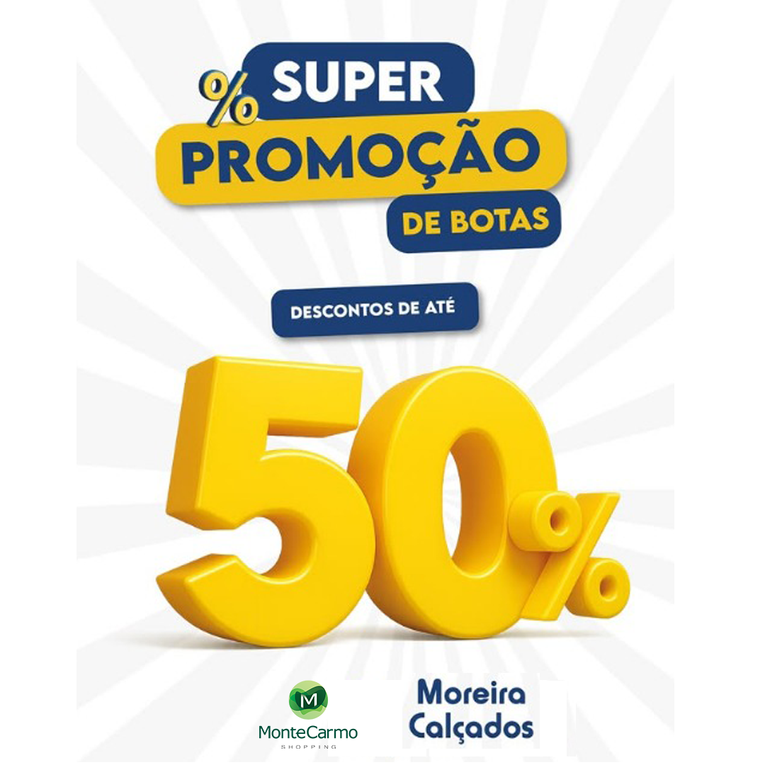 Até 50% off em Botas