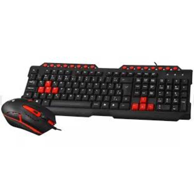 KIT MOUSE E TECLADO USB GAMING GK-20BK C3TECH	