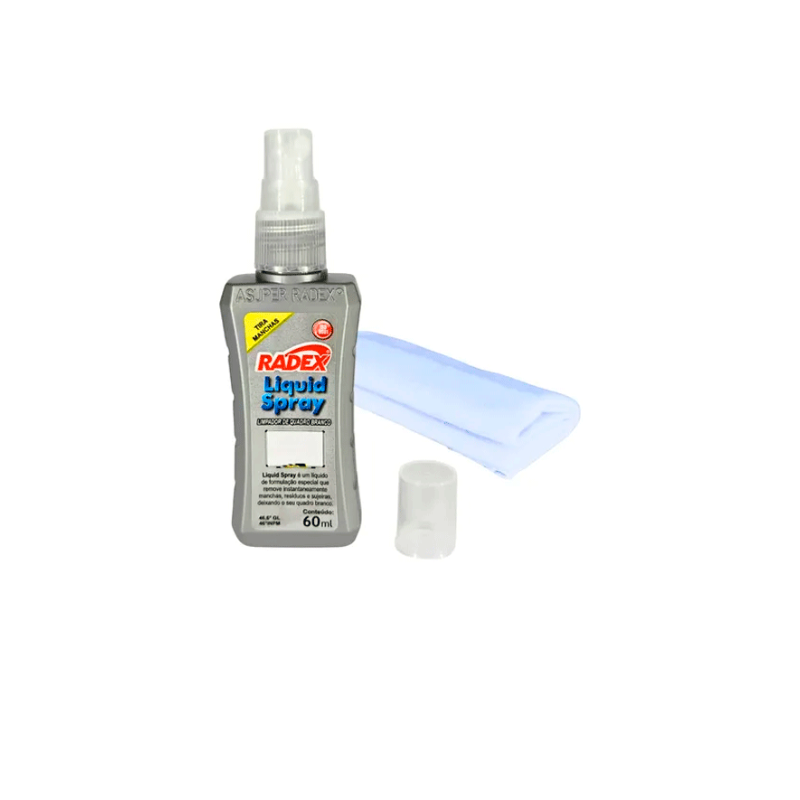 LIMPADOR DE QUADRO BRANCO LIQUID SPRAY 60ML - RADEX