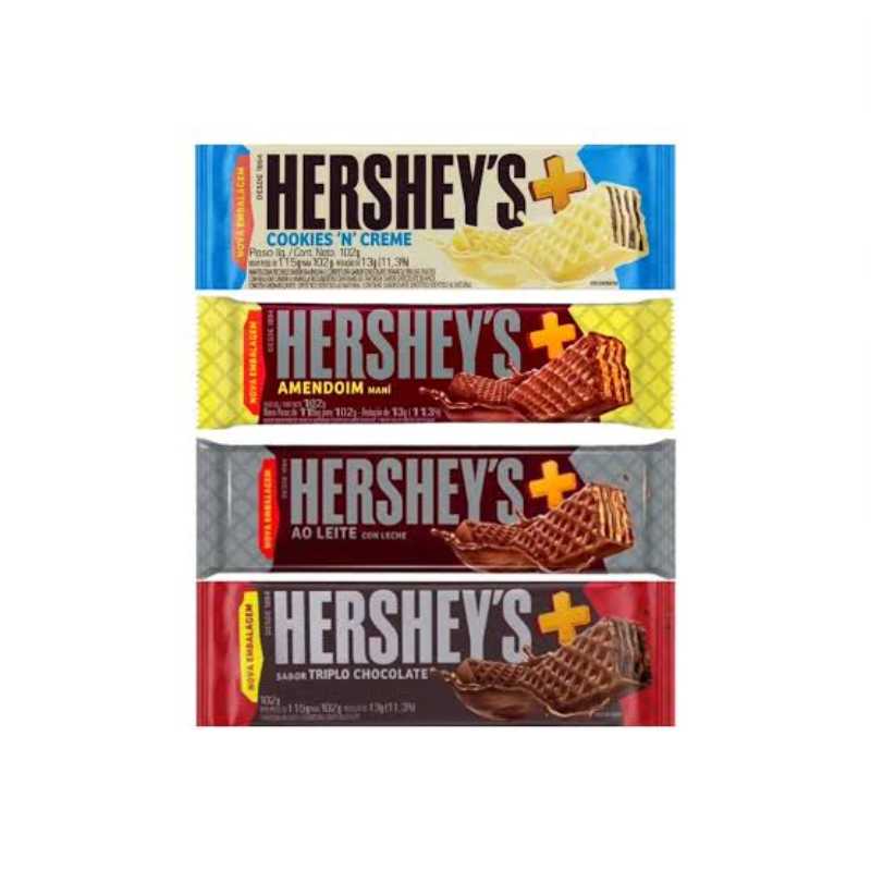 Chocolate com wafer Hershey´s + 102g