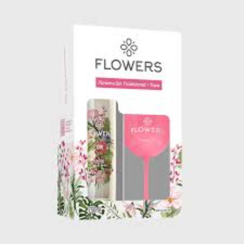 GIN FLOWERS 750ML TRAD C/1 TAÇA