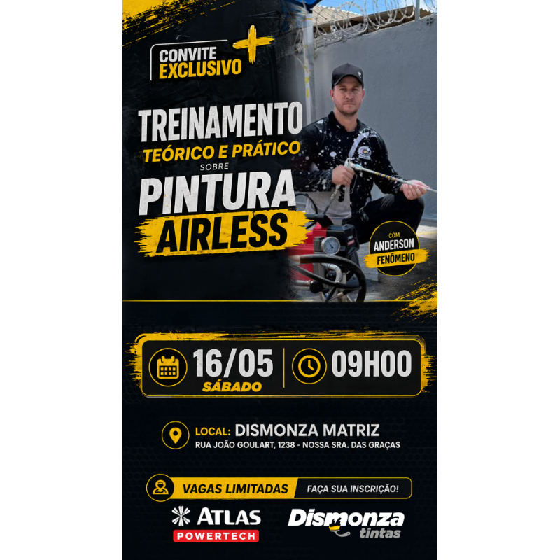 [RO] TREINAMENTO ATLAS AIRLESS 16/05
