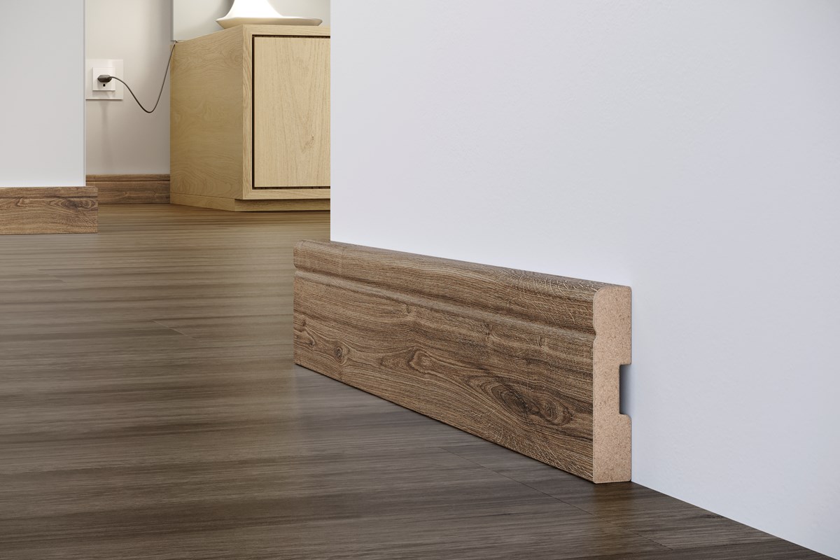 Rodapé Nº 22 Eucatex Linha Estilo 70mm | Versatilidade
