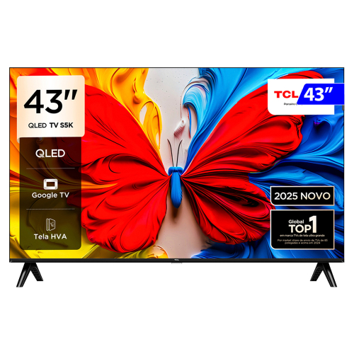 Tv 43p Tcl Qled Smart Full Hd Google Tv | Gazin Atacado