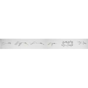 <b>NIEMEYER, Oscar - Sem Título</b><br><br>serigrafia impressa s/ papel, ass., dat. 2003 inf. dir. e com indicação PA inf. esq.<br><br>Um exemplar reproduzido: <br><br>- p. 91 do livro Oscar Niemeyer: o ser e a vida (Rio de Janeiro: Revan, 2007);<br>- p. 8 do catálogo da exposição “Franz Weissmann: a poética da forma”, realizada no Museu Oscar Niemeyer, Curitiba, em 2004, e no Museu de Arte Contemporânea, Niterói, RJ, em 2005; detalhes;<br>- p. 37 e 67 do livro Oscar Niemeyer 100, de Boglarka Kertesz (Europa: Boglarka Kertesz, 2007);<br>- capa e nas p. 16 e 25 do catálogo de exposição do artista realizada na Rússia<br>25 x 200 cm