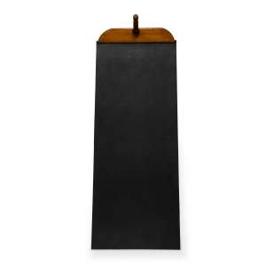 <b>CILDO MEIRELES - Rodo </b><br><br>escultura de parede em madeira e borracha, ass. e n. 9/11 no verso<br>(1978)<br>parte da instalação “Rodos”<br>15 x 107 x 43 cm