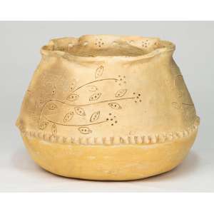 <b>Vaso</b><br><br>barro; Norte de Minas/Nordeste (Brasil)<br>27 x ø32 cm