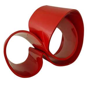 <b>TOMIE OHTAKE - Sem Título</b><br>escultura em alumínio naval e pintura automotiva - edição de 50 exemplares<br>35 x 45 x 30 cm