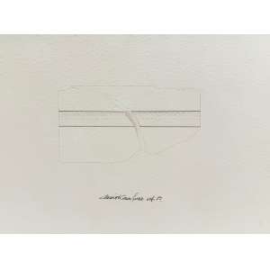 <b>MARIA DO CARMO SECCO - Sem Título</b><br>nanquim e grafite s/ papel, ass. e dat. setembro 1973 centro inf. - Procedência: Acervo Petite Galerie / Franco Terranova<br>48 x 58 cm