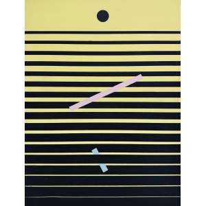 <b>FELIPE SUZUKI - Sem Título nº 0910</b><br>acrílica s/ tela, ass. e dat. 2015 no verso<br>80 x 60 cm