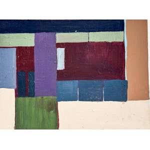 <b>MARINA RHEINGANTZ - Sem Título</b><br>óleo s/ tela, ass. e dat. 2007 no verso<br>30 x 40 cm