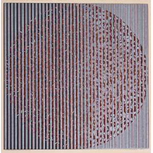 <b>DIONÍSIO DEL SANTO - Cosmos (Fragmentos)</b><br>serigrafia em cores impressa s/ papel, ass., dat. 1978 inf. dir., tit. e n. 1/1 inf. esq. - Procedência: revista Módulo/Marcus Lontra Costa<br>MI 42 x 42 cm / ME 70 x 50 cm