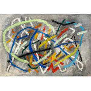 <strong>LOIO-PÉRSIO - Sem Título</strong><br><br>pastel s/ papel, ass. inf. dir.<br>21,5 x 31 cm