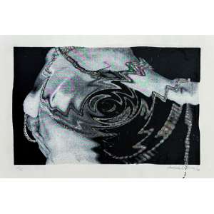 <strong>CHRISTINA OITICICA - Composição</strong><br><br>litografia impressa s/ papel, ass., dat. 1998 inf. dir. e n. 45/50 inf. esq.<br>MI 37,8 x 60 cm / ME 49,5 x 71,5 cm