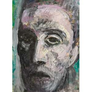 <strong>LOIO-PÉRSIO - Autorretrato</strong><br><br>guache s/ papel, s/ ass.<br>45 x 32 cm