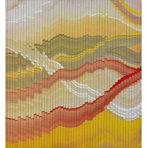 <strong>PALATNIK, Abraham - W-417</strong><br><br>acrílica s/ madeira, ass., dat. 2004 e tit. no verso <br> 40,5 x 37,5 cm