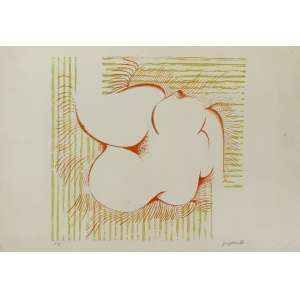 <strong>SERPA, Ivan - Planus</strong><br><br>litografia em cores impressa s/ papel, ass., dat. 1969 inf. dir. e com a indicação P.A. inf. esq. - catalogada sob o n. BR 9372 da Galeria Bonino <br> MI 33 x 34,5 cm / ME 38,5 x 40 cm