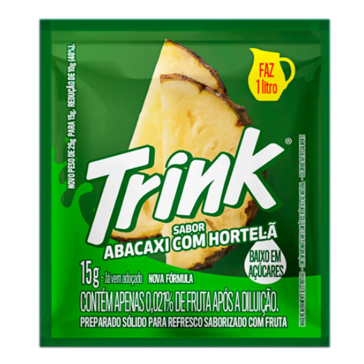 Refresco po Trink Abacaxi Hortela 15g