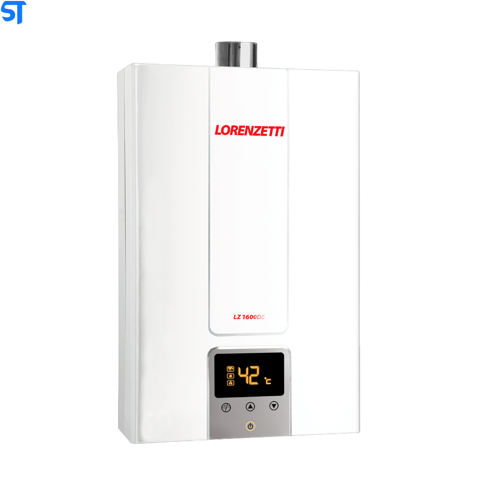 Imagem do Aquecedor de Água a Gás LZ 1600DE Digital Lorenzetti 15 Litros /Minuto, Inox