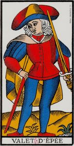 valete de espadas no tarot