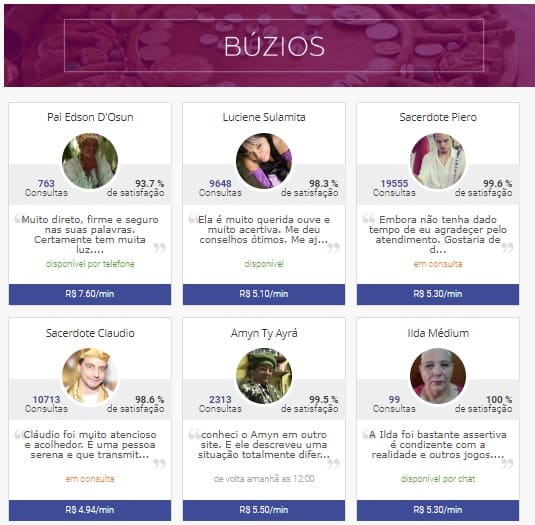 búzios para 2020