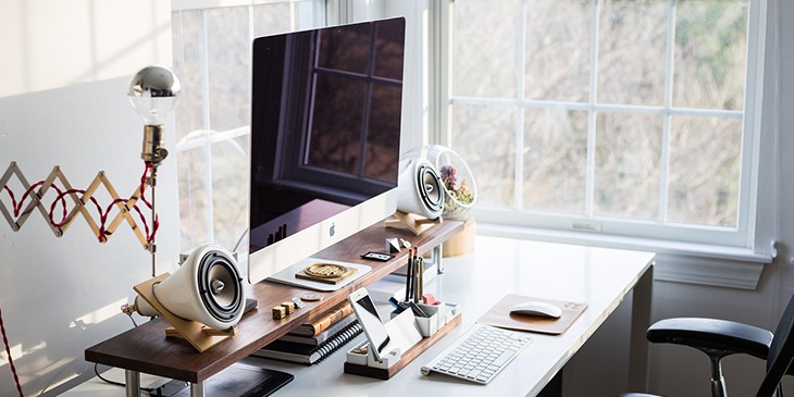 Feng Shui na mesa de trabalho