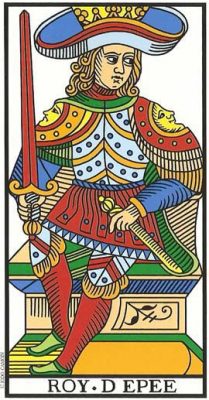 rey de espadas en el tarot
