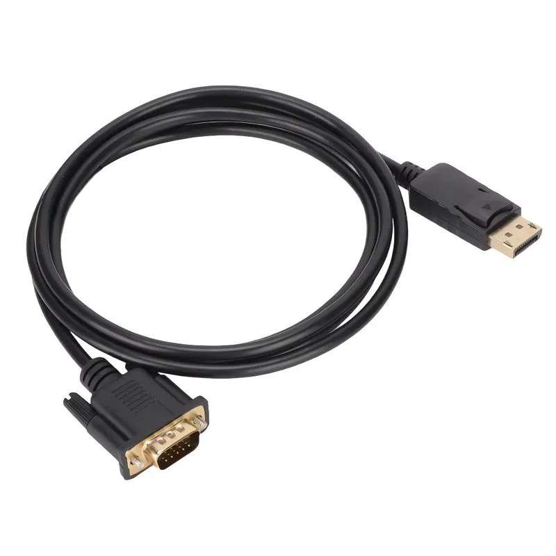 Cabo Adaptador Displayport Macho X Vga Macho 1.8m