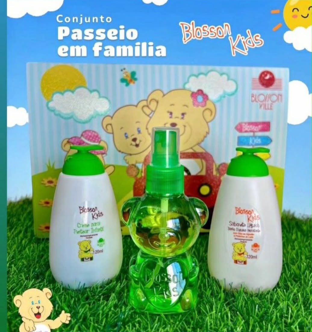 KIT BLOSSON FRESH PASSEIO EM FAMÍLIA
