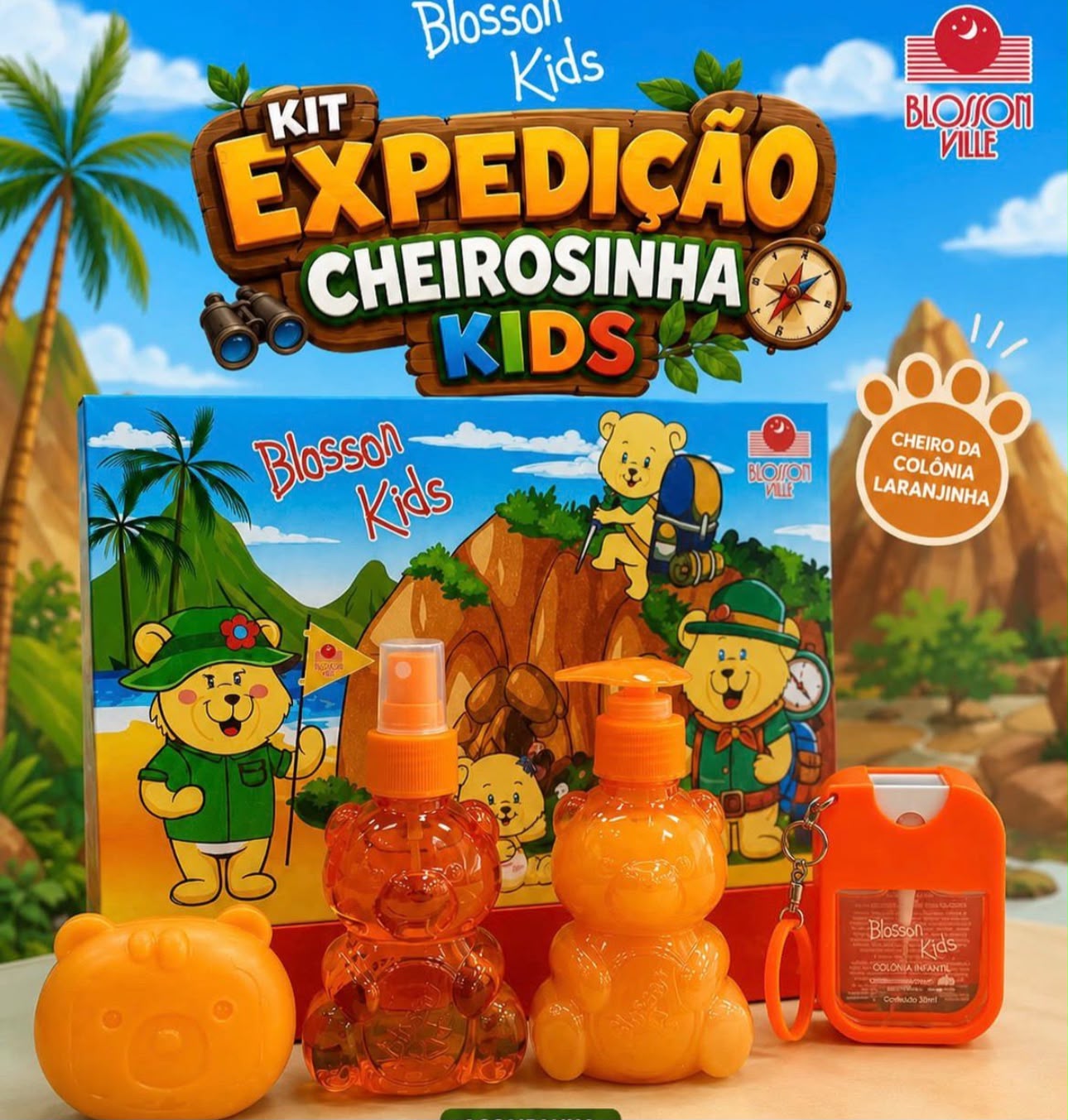 KIT BLOSSON EXPEDIÇÃO CHEIROSINHA