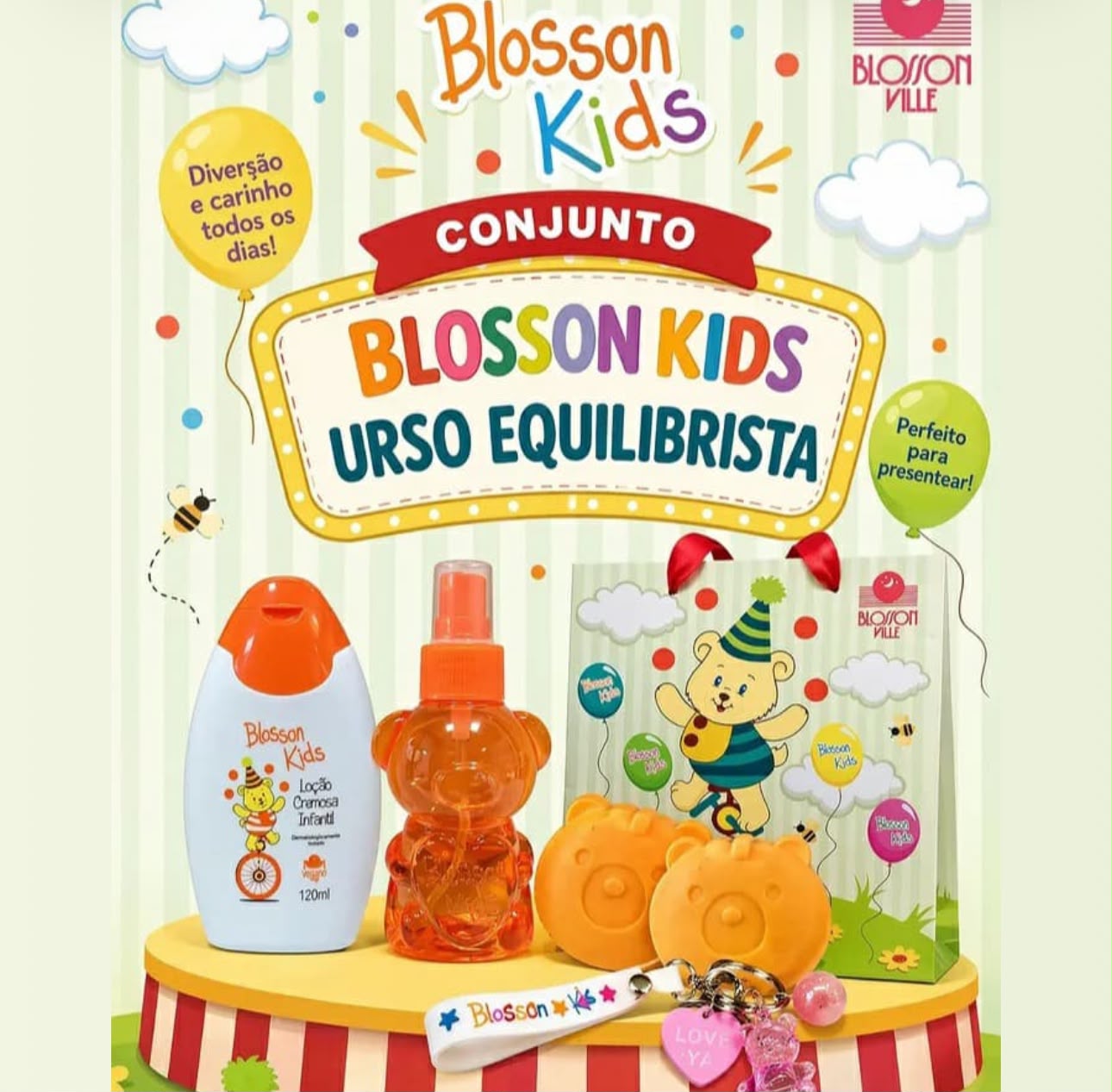 KIT BLOSSON URSINHO EQUILIBRISTA