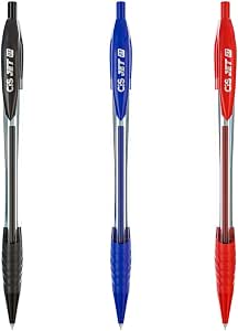 CANETA CIS JET RT - AZUL/PRETA/VERMELHA