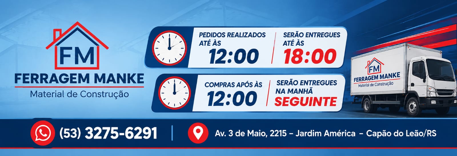 INFORMAÇÕES ENTREGA