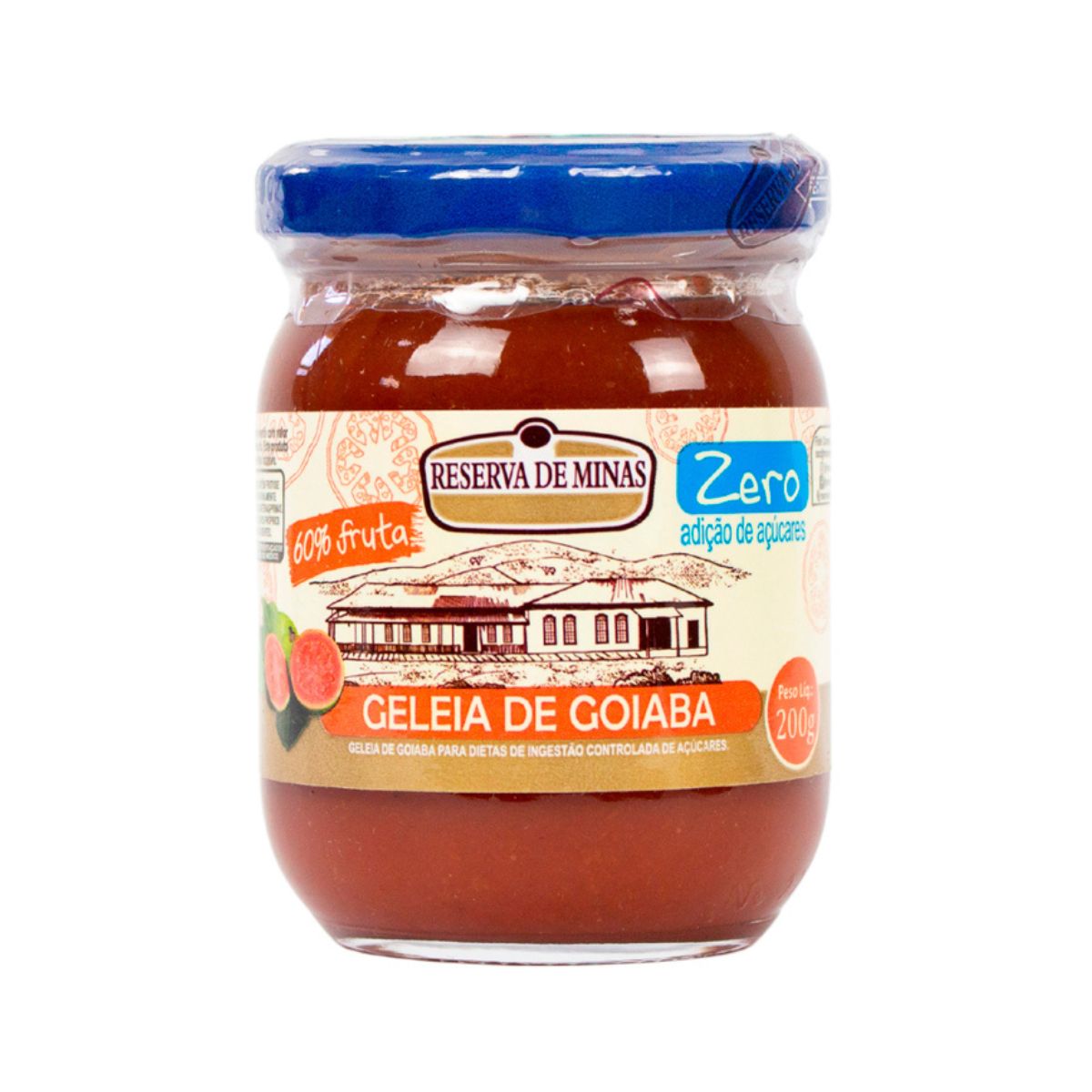 Geleia de Goiaba ZERO Reserva de Minas 200 g