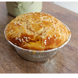 Salgado de beringela com tomate seco 120g