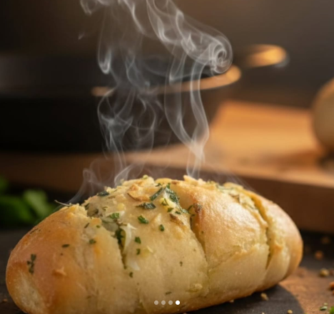 Pao de alho sem glúten - pacote c/ 5 un (UC)