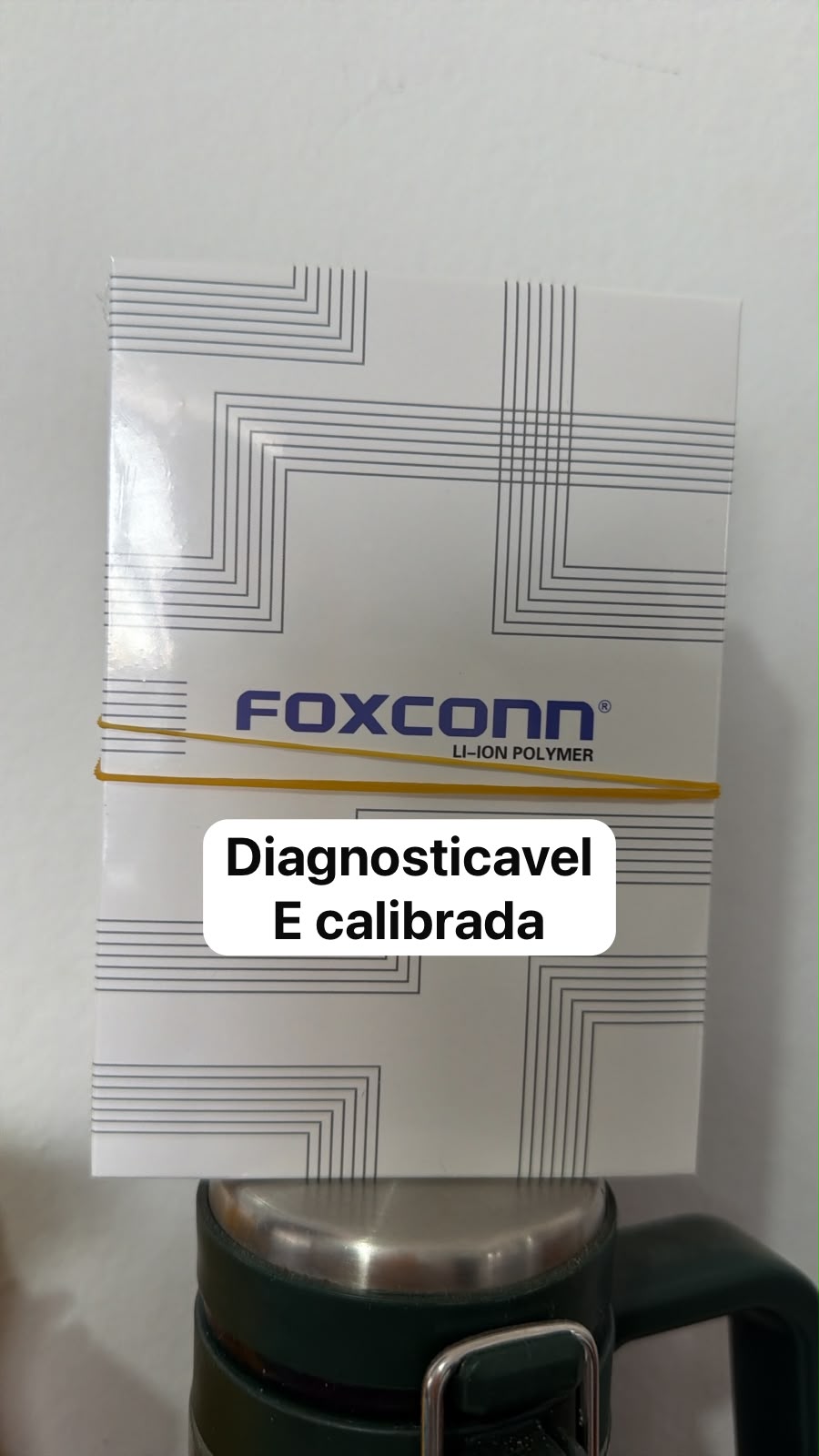 BATERIA IPHONE 15 PRO MAX DIAGNOSTICAVEL CALIBRADA FOXCONN