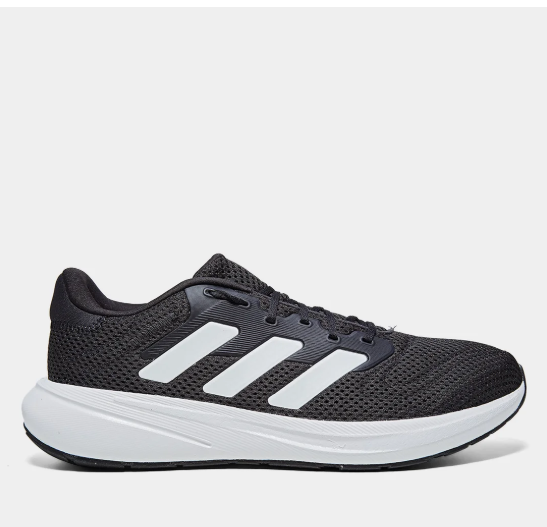 Tênis Adidas Response Runner - Preto+Branco